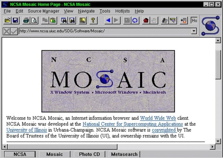 Браузер Mosaic